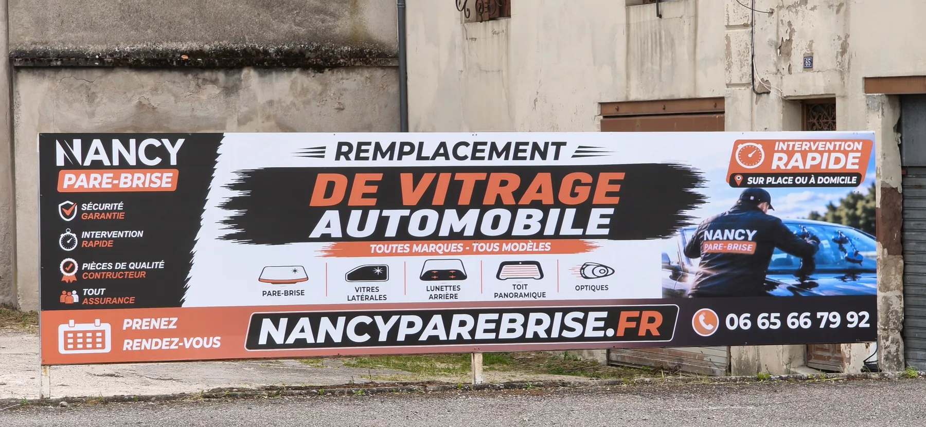Réalisation ECP Sign associée à la solution Impression grand format